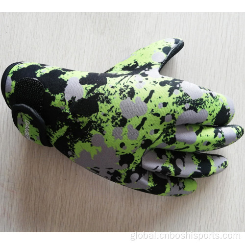 Mens Neoprene Gloves Hot sale mens lined neoprene motorcycle gloves Manufactory